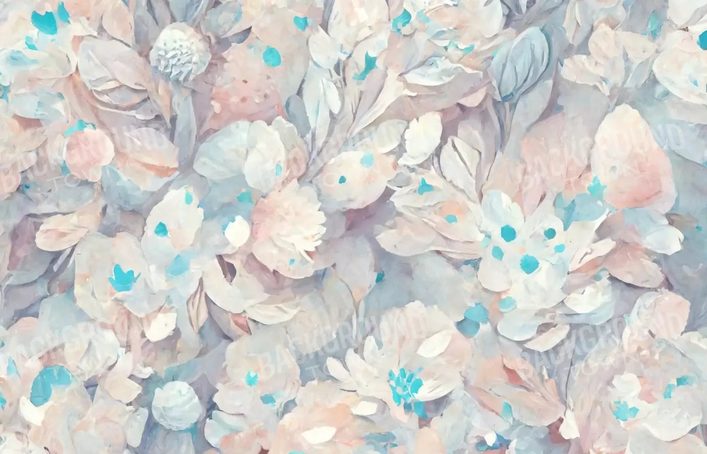 Pastel Floral 12’X8’ Ultracloth (144 X 96 Inch) Backdrop