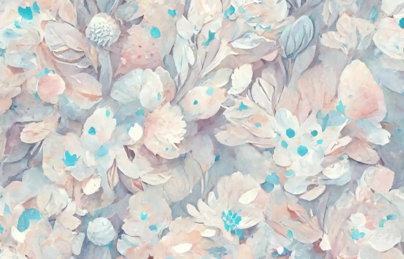Pastel Floral 12’X8’ Ultracloth (144 X 96 Inch) Backdrop