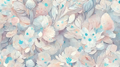 Pastel Floral 14’X8’ Ultracloth (168 X 96 Inch) Backdrop