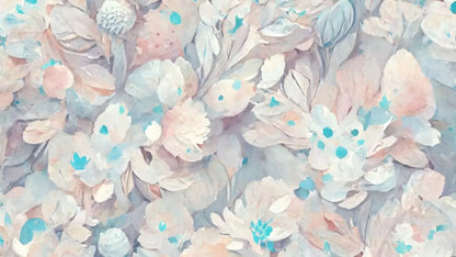 Pastel Floral 14’X8’ Ultracloth (168 X 96 Inch) Backdrop