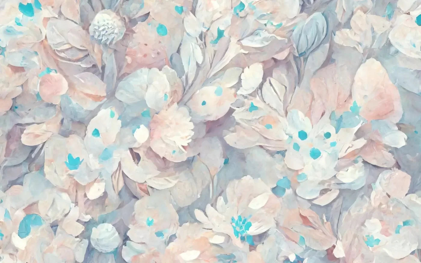 Pastel Floral 14’X9’ Ultracloth (168 X 108 Inch) Backdrop
