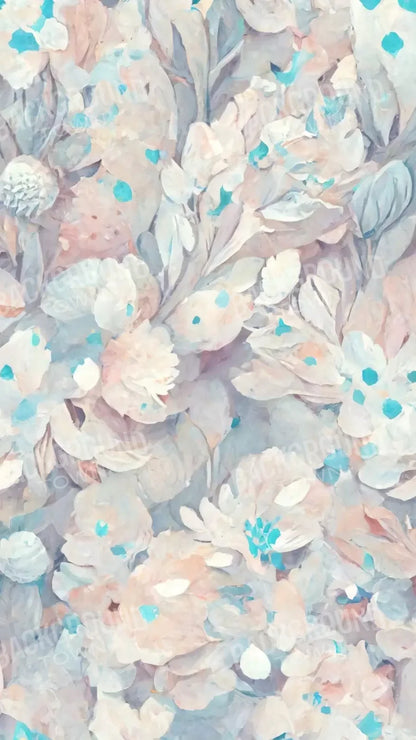Pastel Floral 8’X14’ Ultracloth (96 X 168 Inch) Backdrop