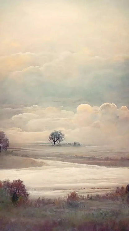 Pastel Landscape I 8X14 Ultracloth ( 96 X 168 Inch ) Backdrop