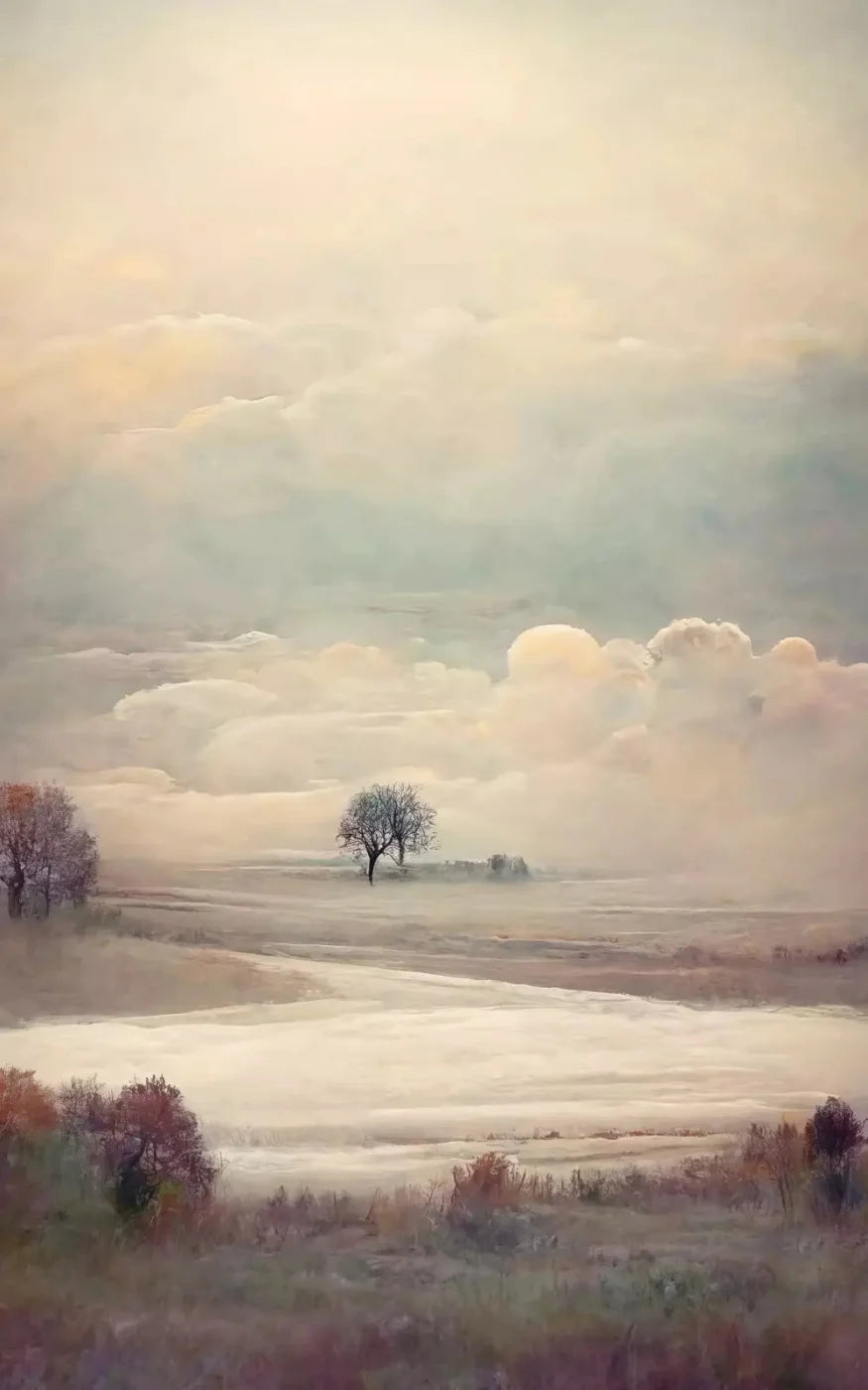 Pastel Landscape I 9X14 Ultracloth ( 108 X 168 Inch ) Backdrop