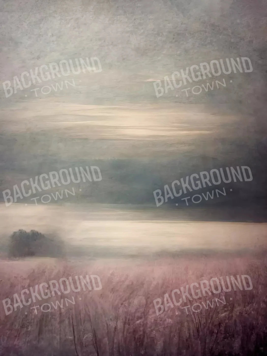 Pastel Landscape Ii 5X68 Fleece ( 60 X 80 Inch ) Backdrop