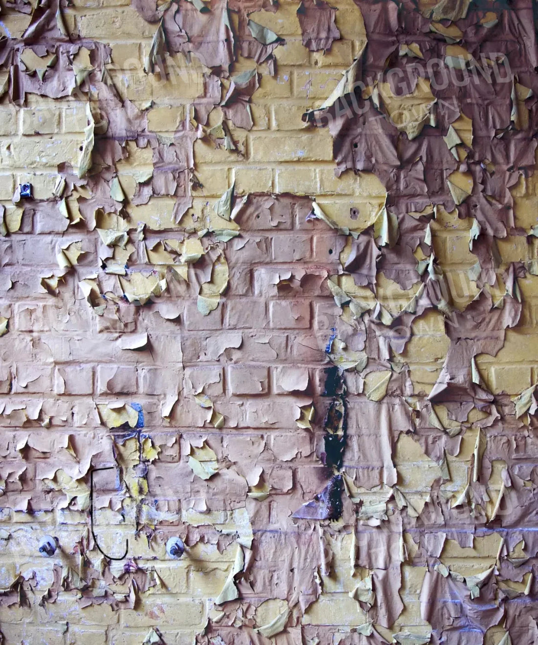 Purple Brick and Stone Backdrop for Photography