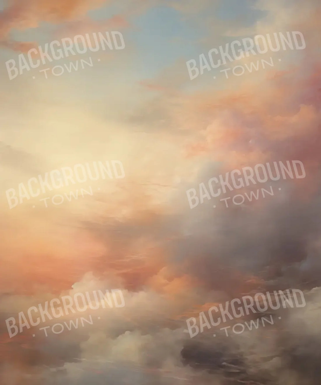 Pink Blue White Backdrop for Photography