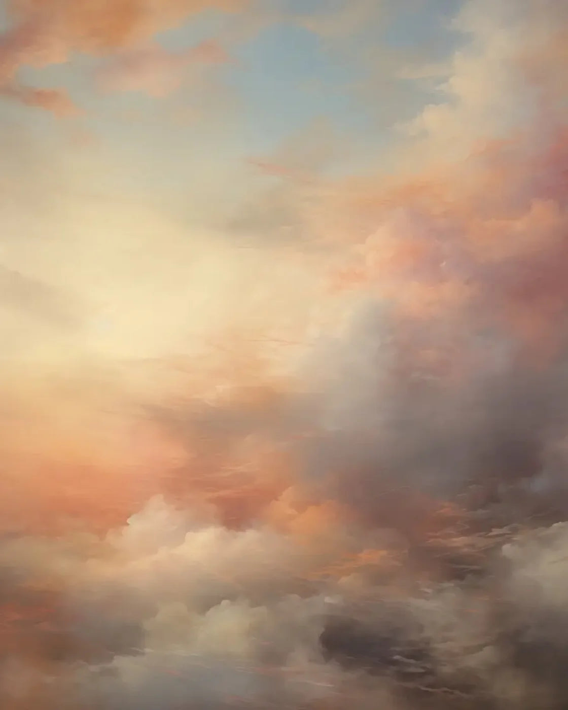Pastel Sky 8’x10’ Fleece (96 x 120 inch) Backdrop