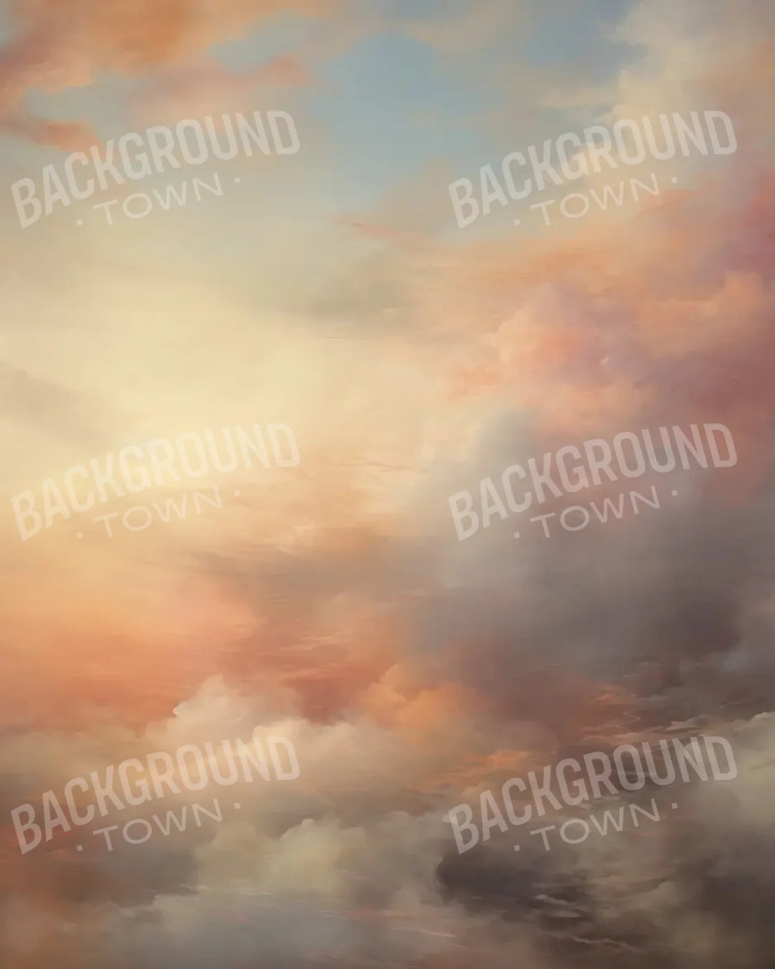 Pastel Sky 8’x10’ Fleece (96 x 120 inch) Backdrop