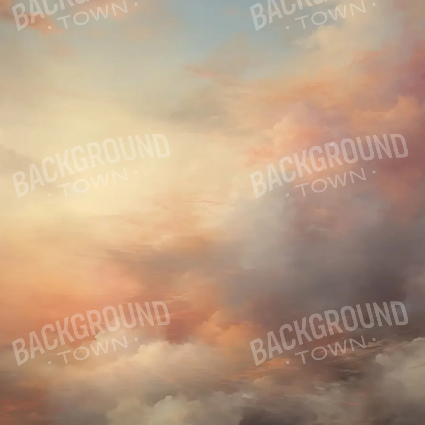 Pastel Sky 8’x8’ Fleece (96 x 96 inch) Backdrop