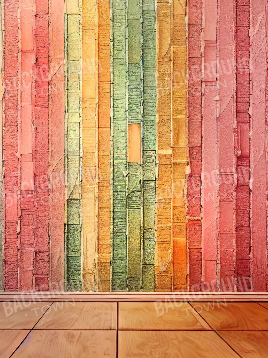 Pastel Wall 5X68 Fleece ( 60 X 80 Inch ) Backdrop