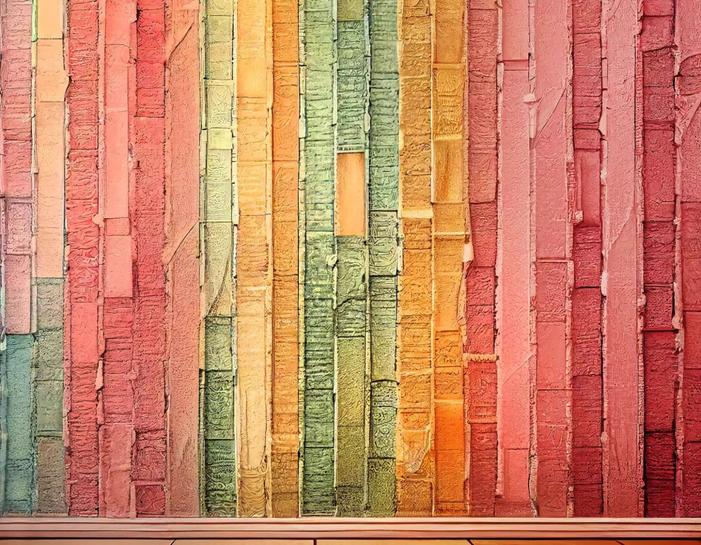 Pastel Wall 8X6 Fleece ( 96 X 72 Inch ) Backdrop