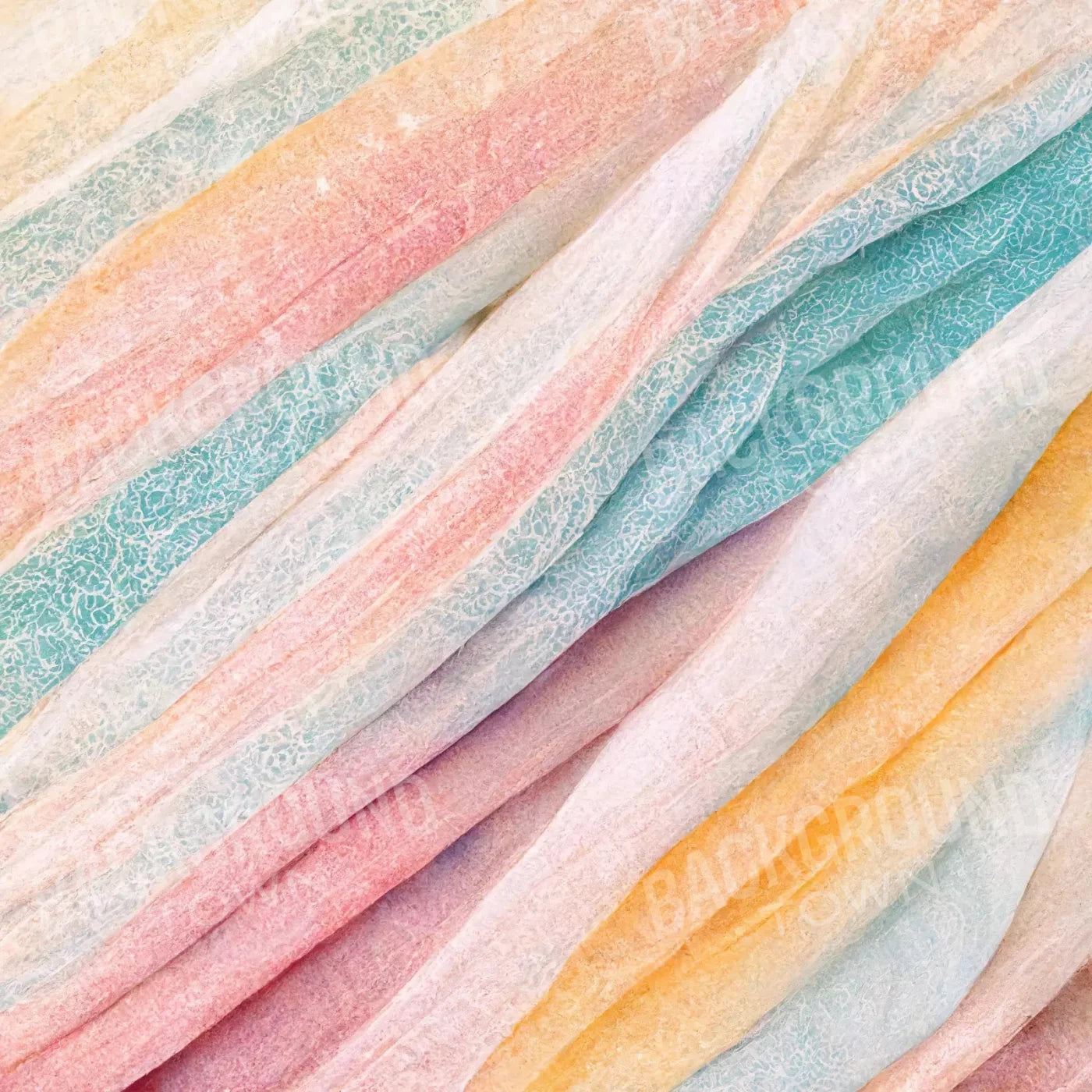 Pastel Wave 2 8X8 Fleece ( 96 X Inch ) Backdrop