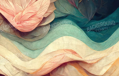 Pastel Waves 12X8 Ultracloth ( 144 X 96 Inch ) Backdrop