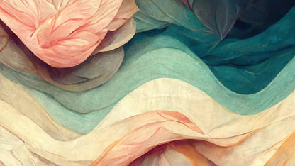 Pastel Waves 14X8 Ultracloth ( 168 X 96 Inch ) Backdrop