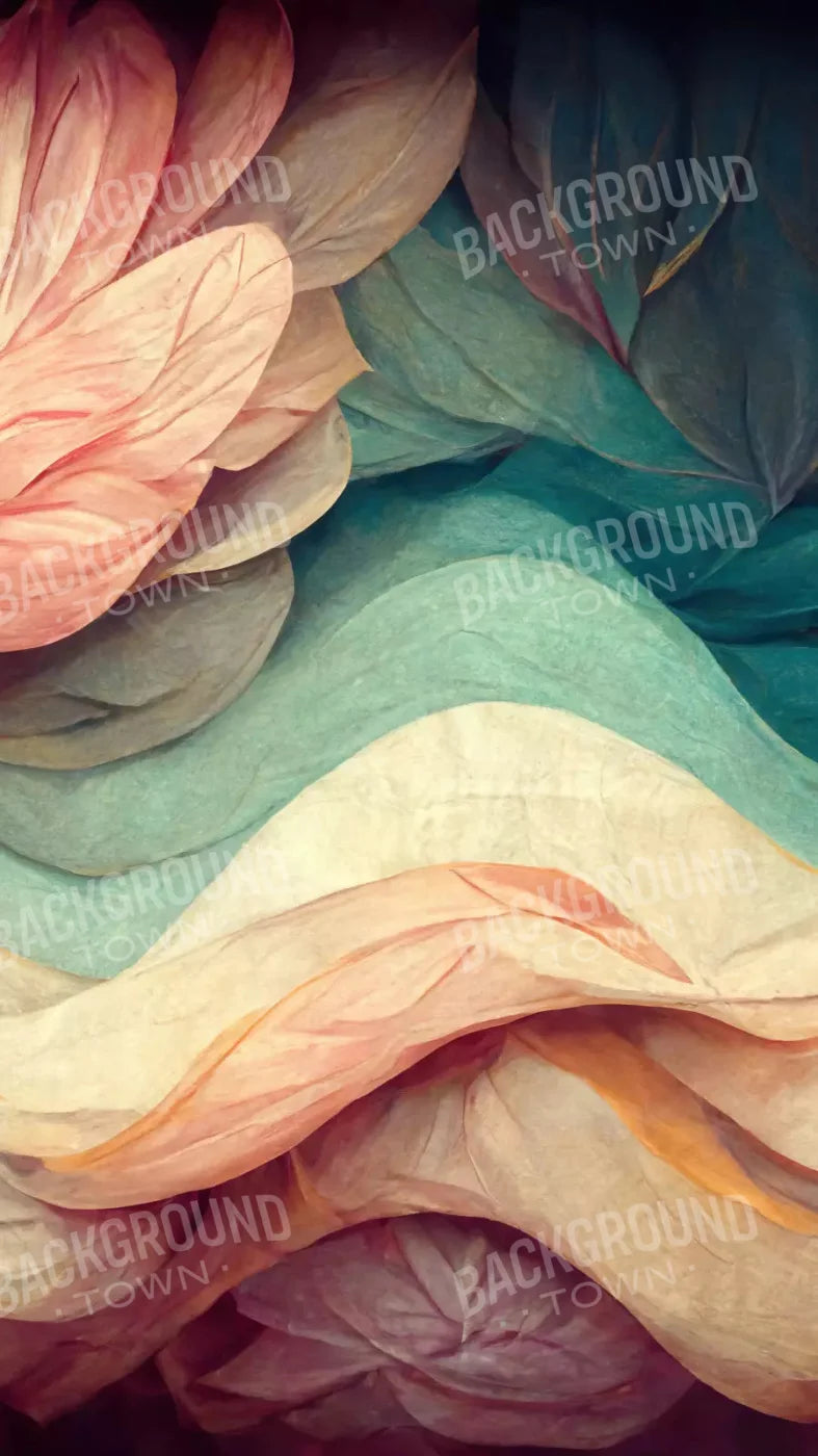 Pastel Waves 8X14 Ultracloth ( 96 X 168 Inch ) Backdrop