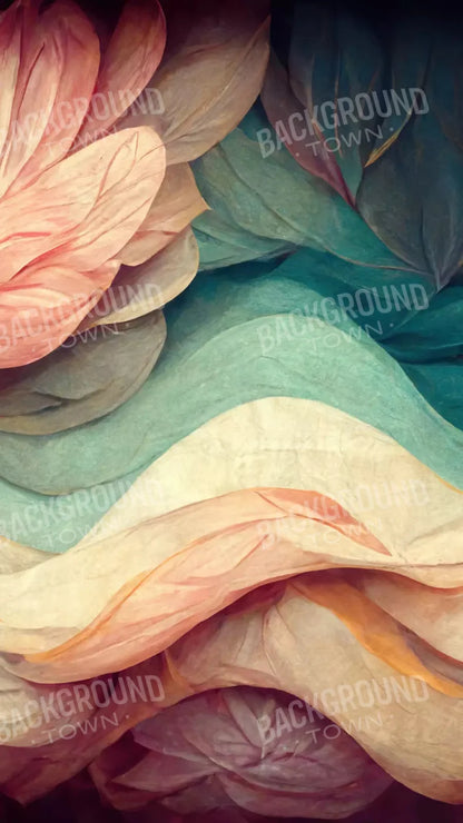 Pastel Waves 8X14 Ultracloth ( 96 X 168 Inch ) Backdrop