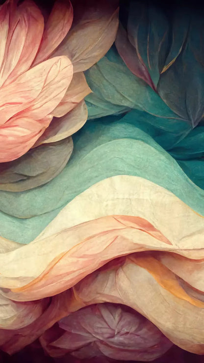 Pastel Waves 8X14 Ultracloth ( 96 X 168 Inch ) Backdrop