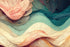 Pastel Waves 8X5 Ultracloth ( 96 X 60 Inch ) Backdrop