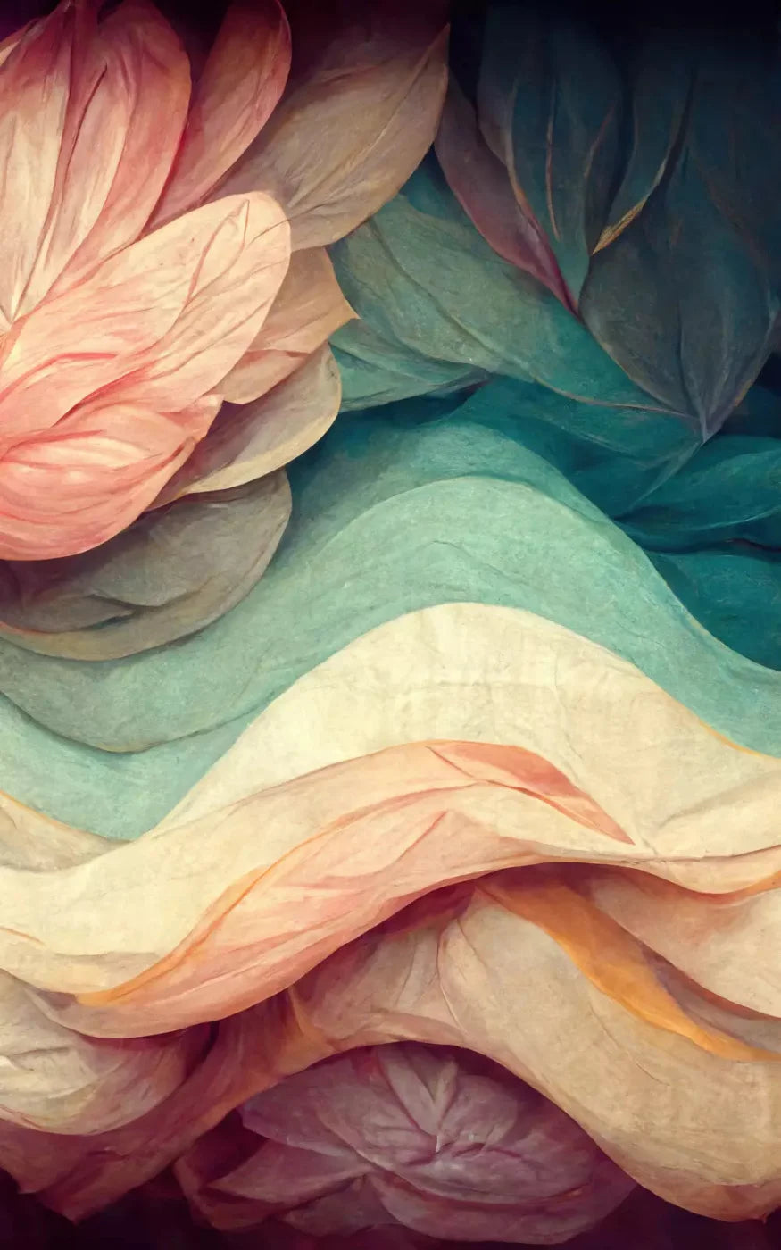 Pastel Waves 9X14 Ultracloth ( 108 X 168 Inch ) Backdrop