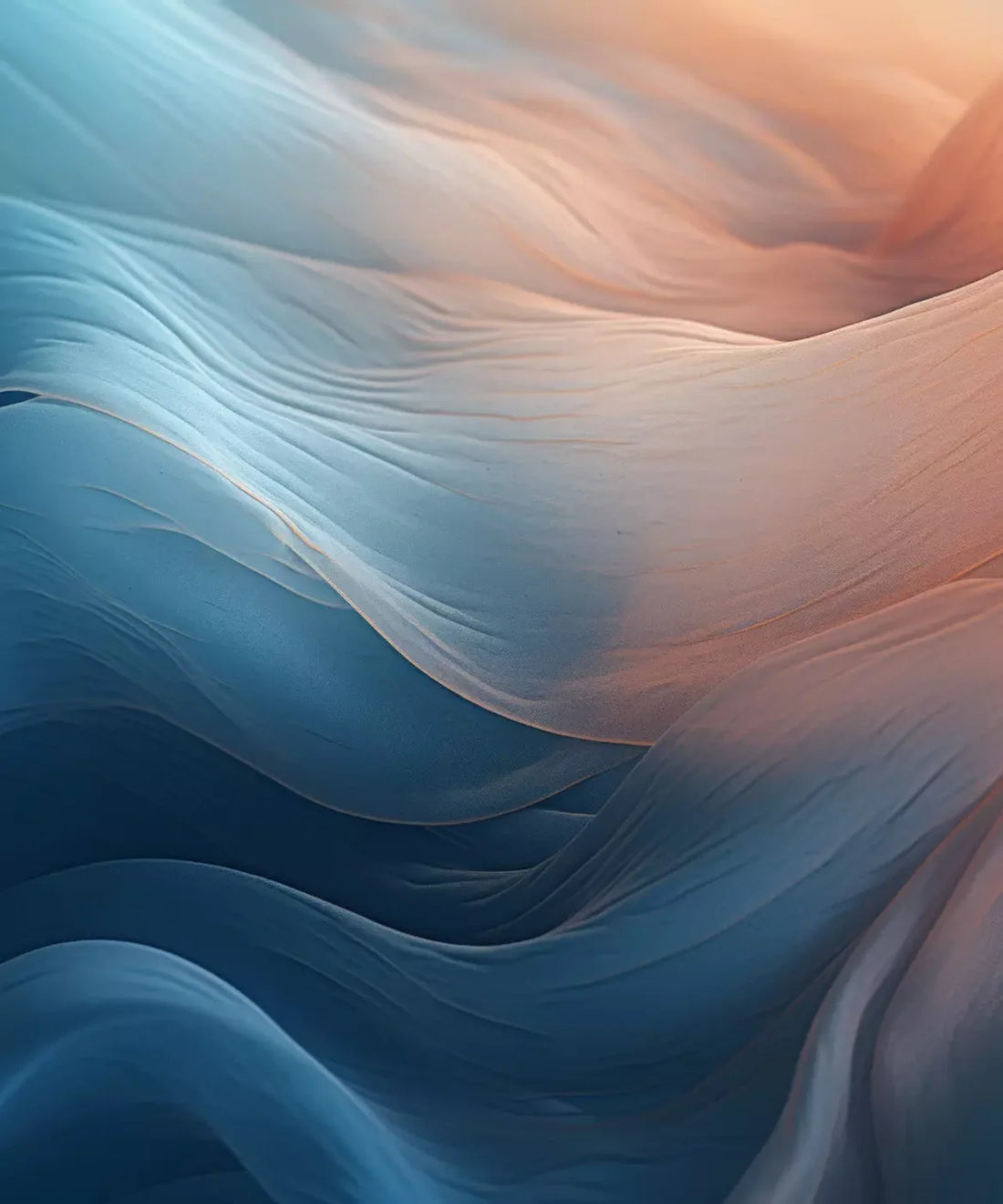 Blue, Peach  Backdrop for Photography