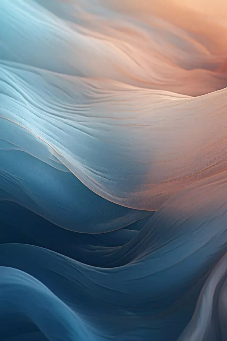 Pastel Waves I 8’X12’ Ultracloth (96 X 144 Inch) Backdrop