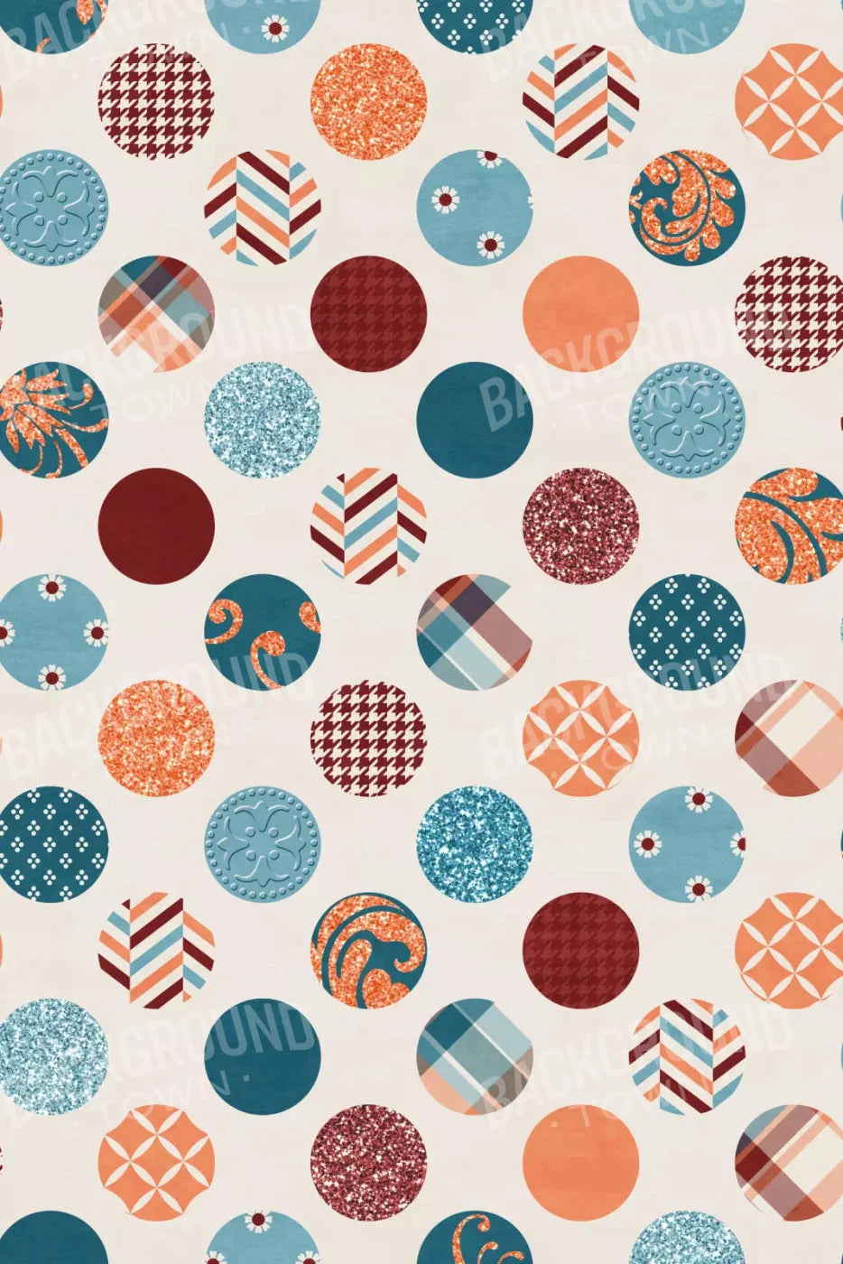 Patches 5X8 Ultracloth ( 60 X 96 Inch ) Backdrop