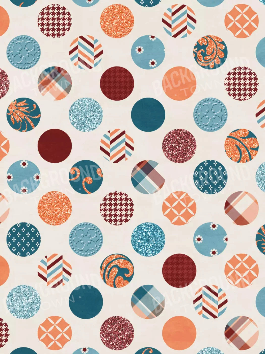 Patches 8X10 Fleece ( 96 X 120 Inch ) Backdrop