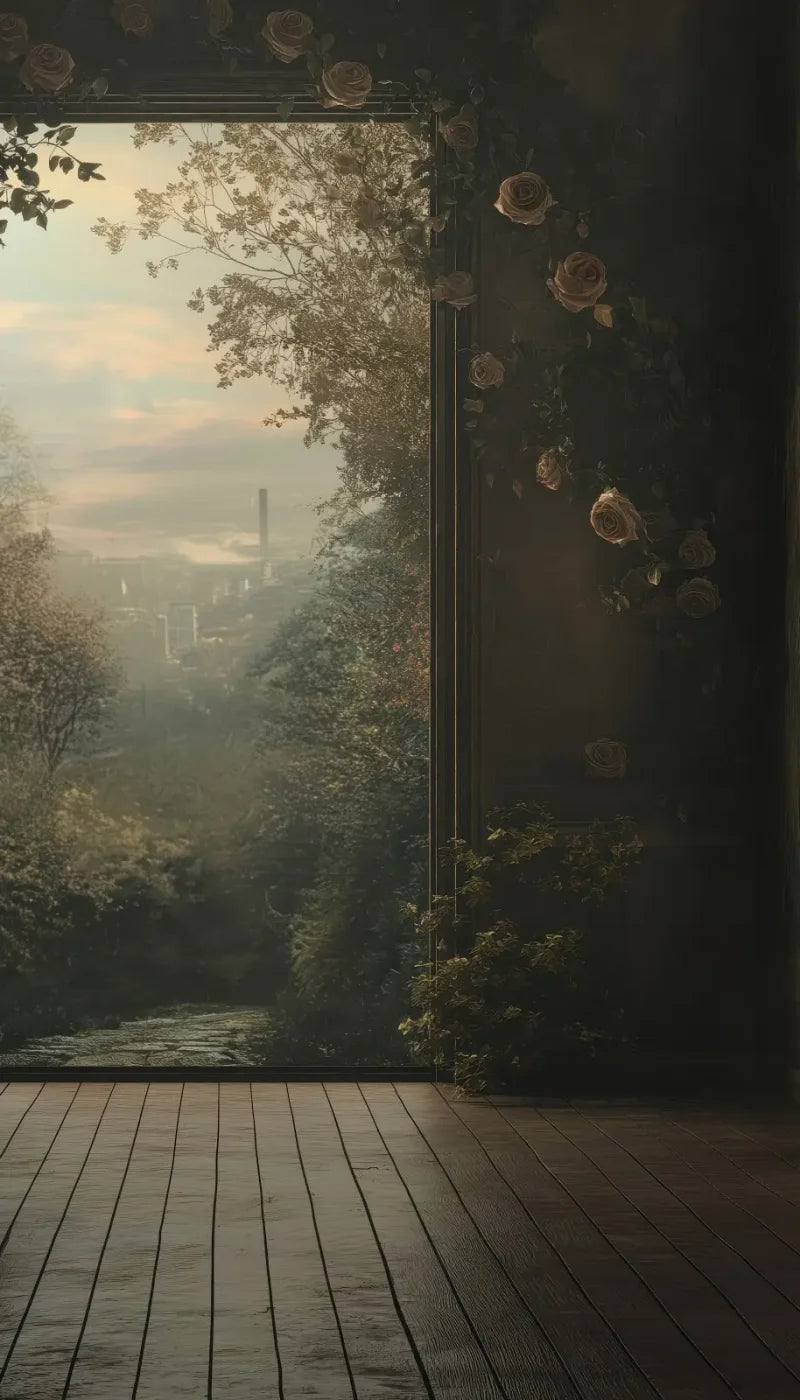 Path to Town Backdrop
