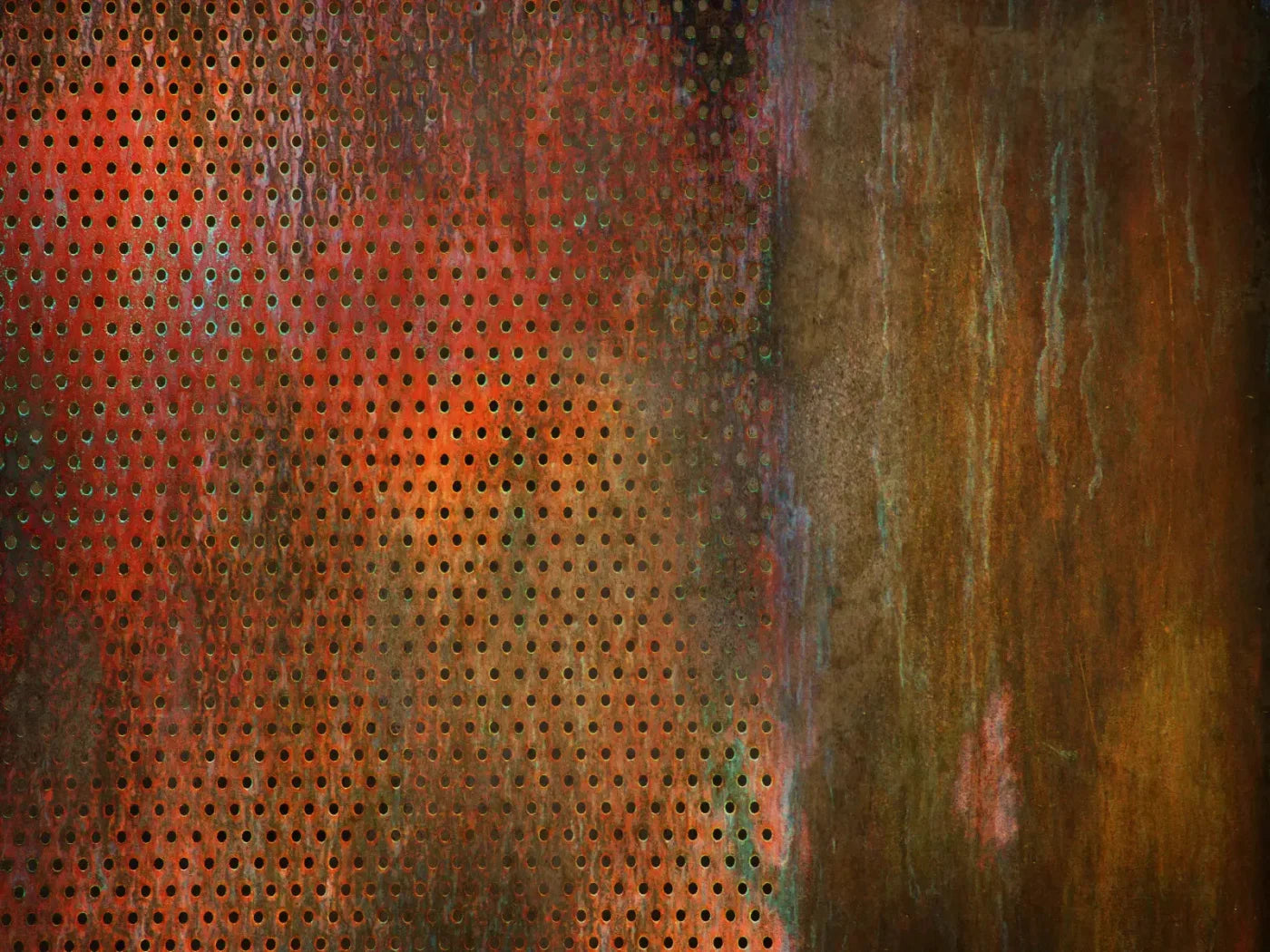 Patina Copper 10X8 Fleece ( 120 X 96 Inch ) Backdrop