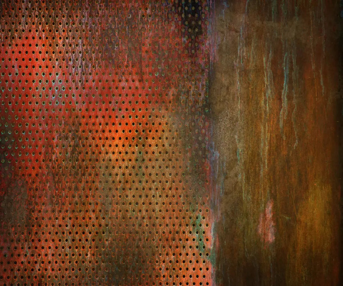 Patina Copper 5X42 Fleece ( 60 X 50 Inch ) Backdrop