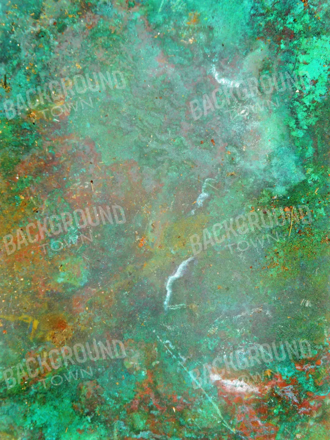 Patina Copper 5X68 Fleece ( 60 X 80 Inch ) Backdrop