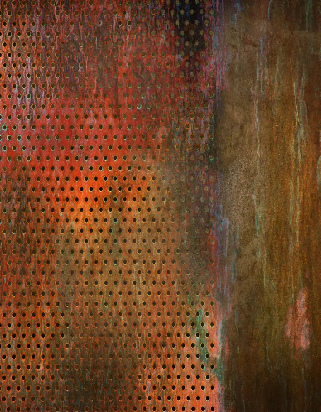 Patina Copper 6X8 Fleece ( 72 X 96 Inch ) Backdrop