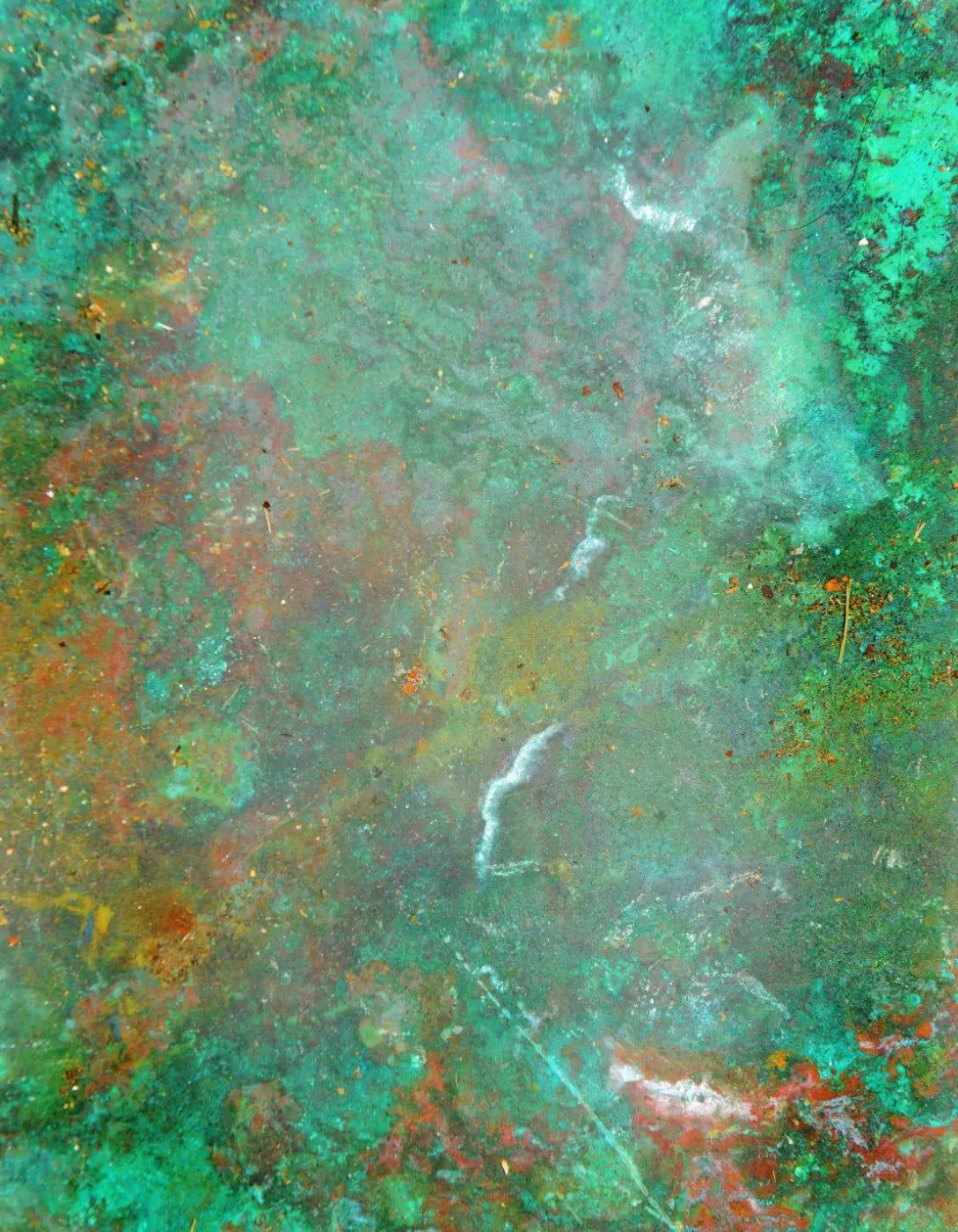 Patina Copper 6X8 Fleece ( 72 X 96 Inch ) Backdrop