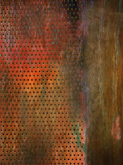 Patina Copper 8X10 Fleece ( 96 X 120 Inch ) Backdrop