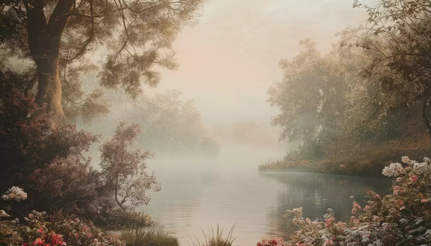 Peaceful Lake 14’X8’ Ultracloth (168 X 96 Inch) Backdrop