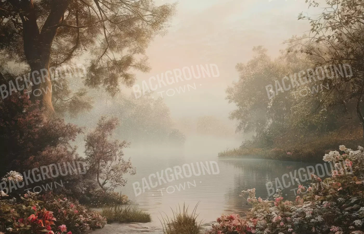 Peaceful Lake 14’X9’ Ultracloth (168 X 108 Inch) Backdrop