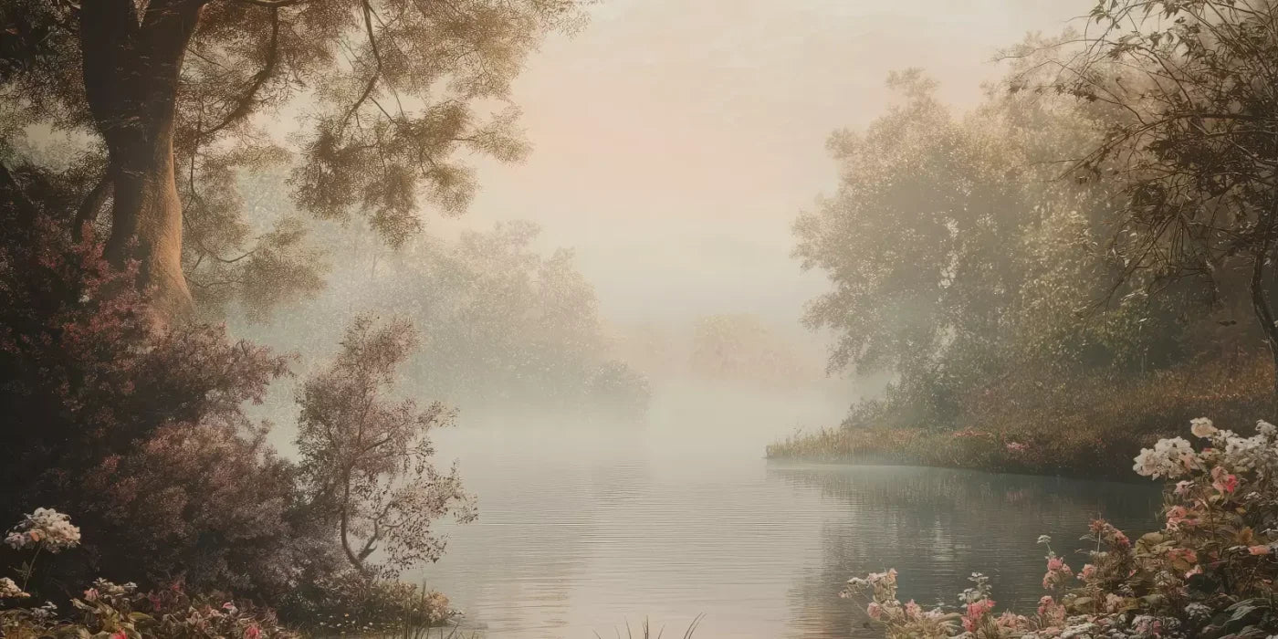 Peaceful Lake 16’X8’ Ultracloth (192 X 96 Inch) Backdrop