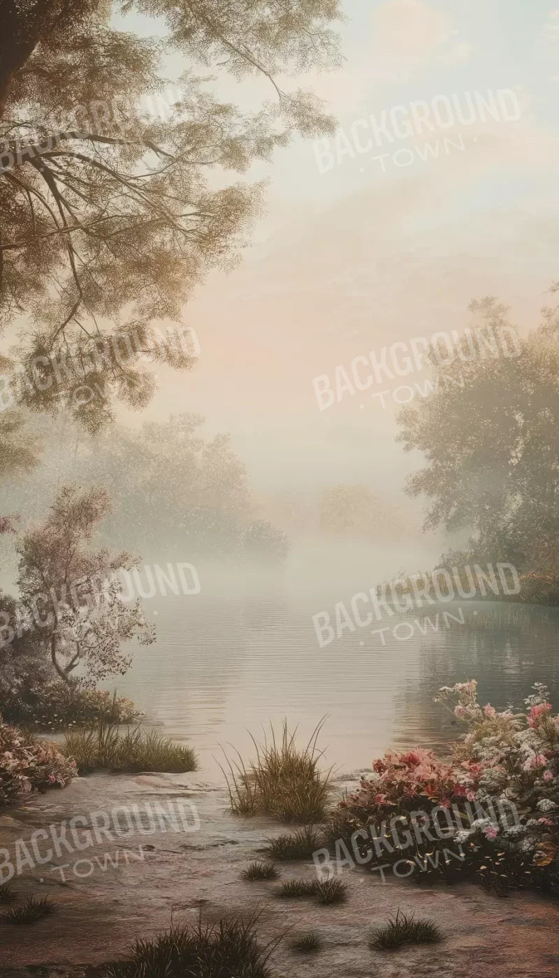 Peaceful Lake 8’X14’ Ultracloth (96 X 168 Inch) Backdrop