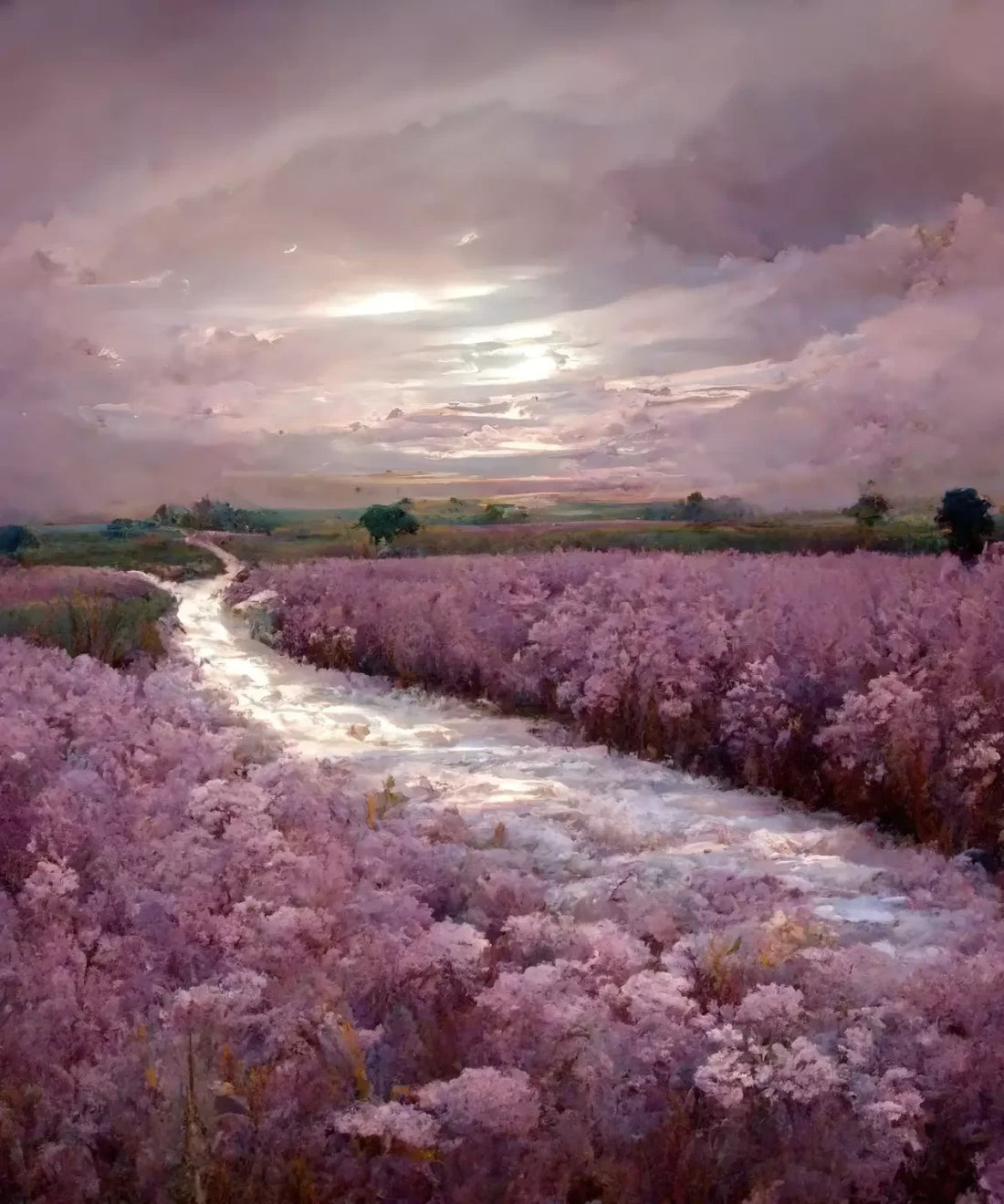Purple Lavender   Backdrop for Photography