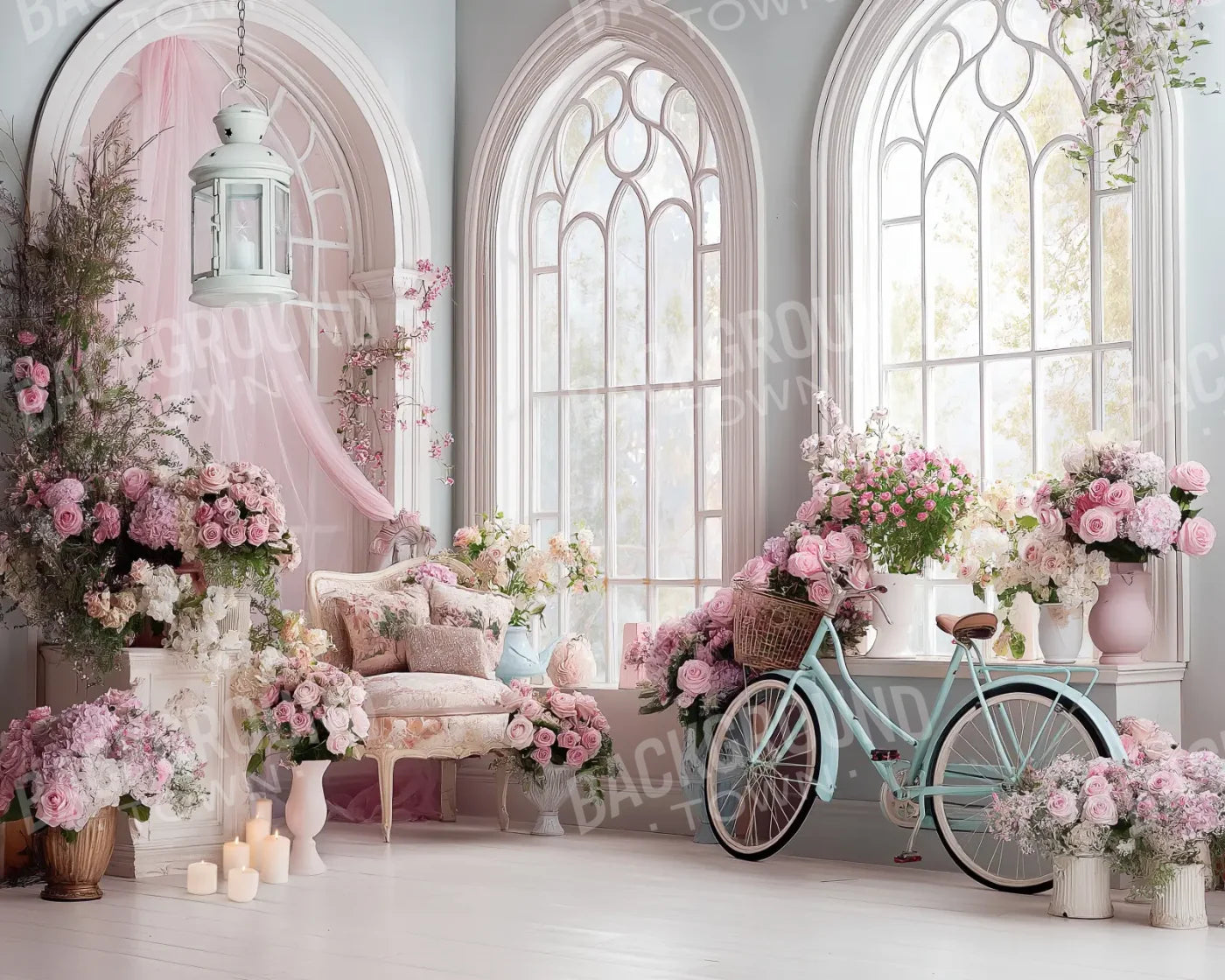 Peaceful Room 10’x8’ Fleece (120 x 96 inch) Backdrop