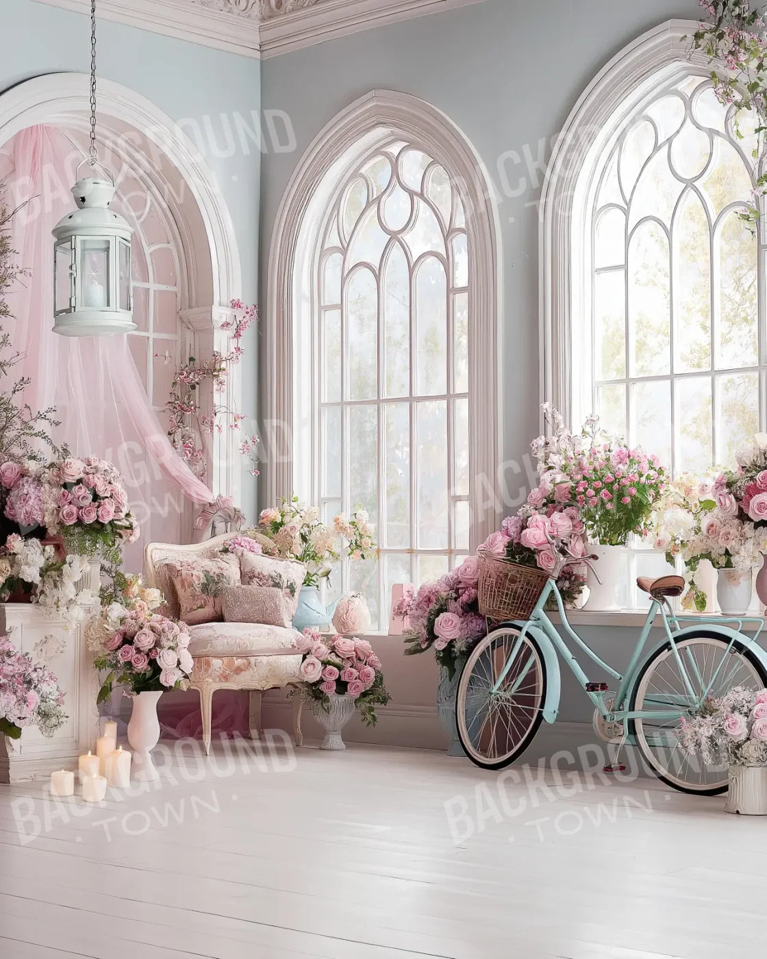 Peaceful Room 8’x10’ Fleece (96 x 120 inch) Backdrop