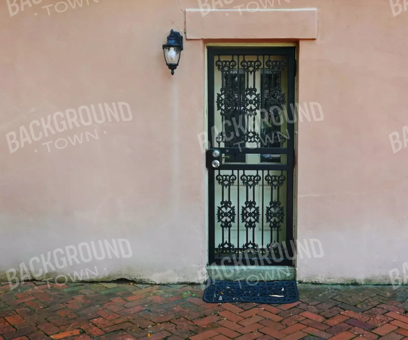 Beige Brick and Stone Backdrop for Photography