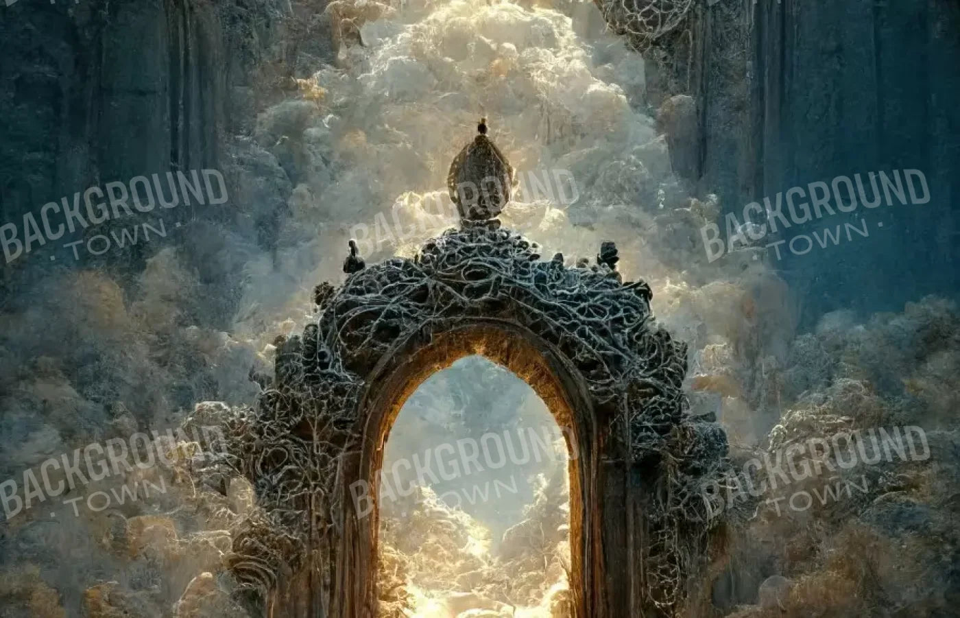 Pearly Gate 14’X9’ Ultracloth (168 X 108 Inch) Backdrop