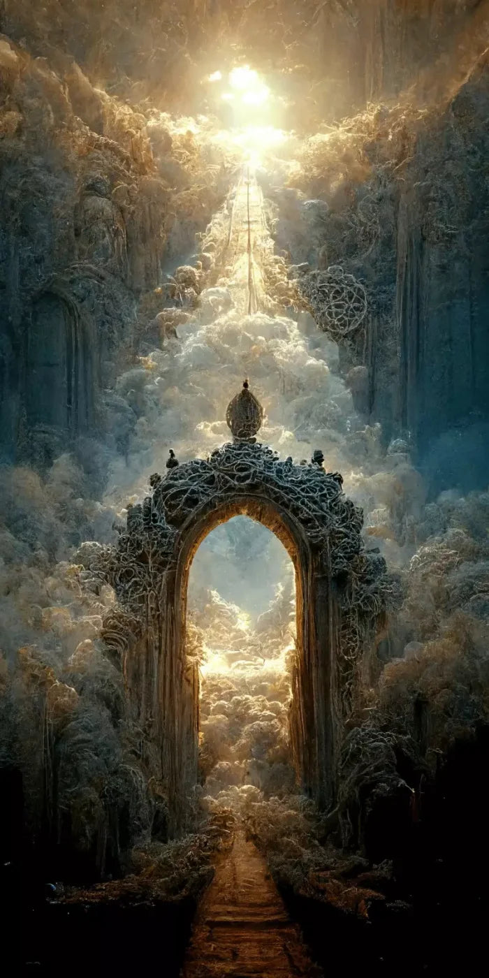 Pearly Gate 8’X16’ Ultracloth (96 X 192 Inch) Backdrop