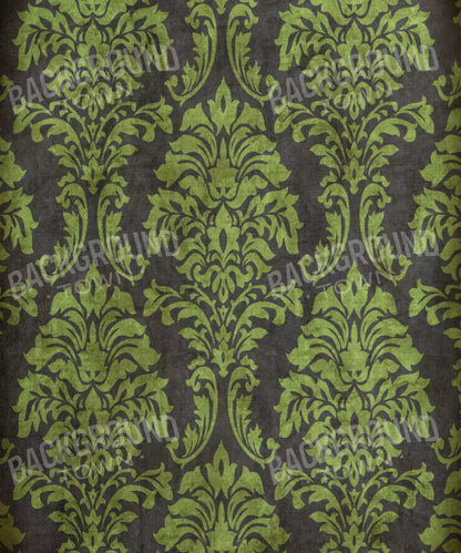 Green Damask Backdrop for Photography