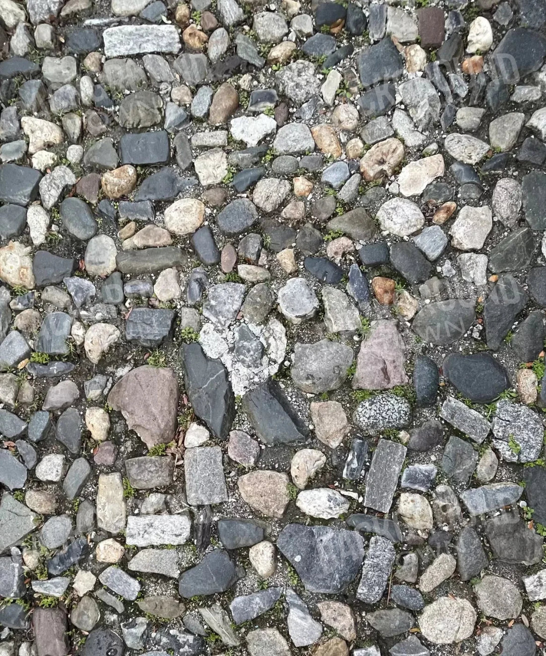 Gray Brick and Stone Backdrop for Photography