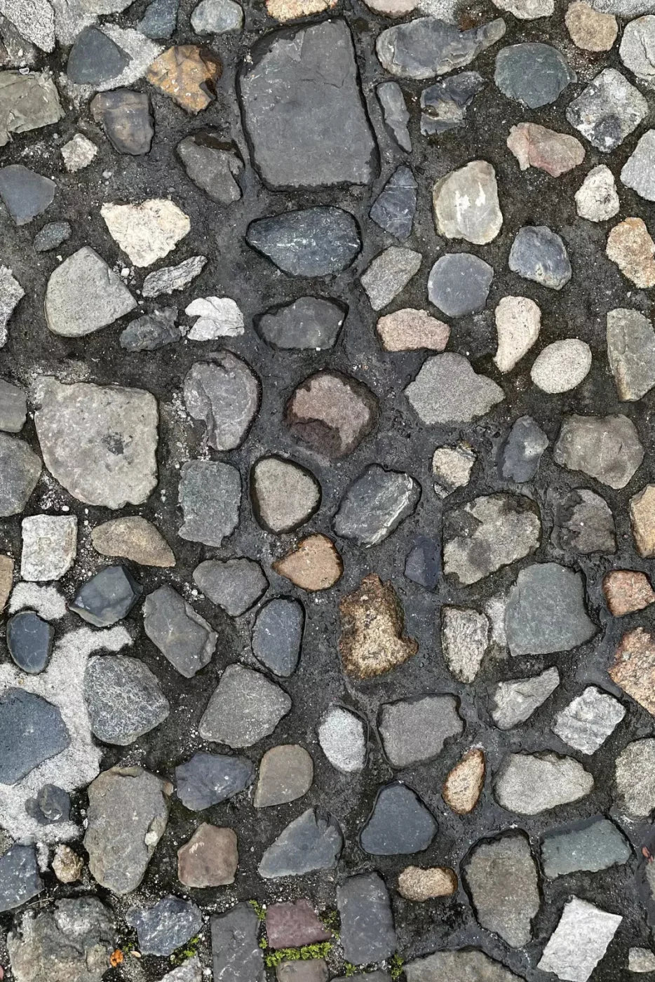 Pebble Path Floor 4X5 Rubbermat ( 48 X 60 Inch ) Backdrop