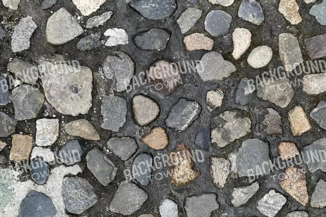 Pebble Path Floor Rubbermat 5X4 ( 60 X 48 Inch )