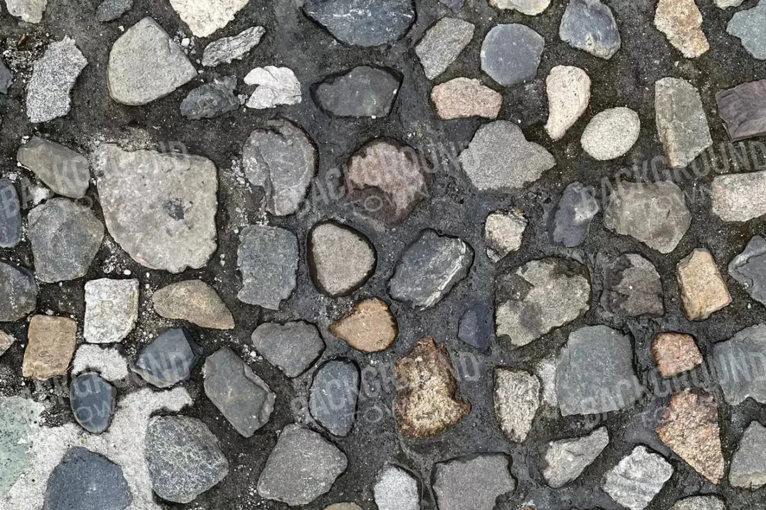 Pebble Path Floor Rubbermat 5X4 ( 60 X 48 Inch )